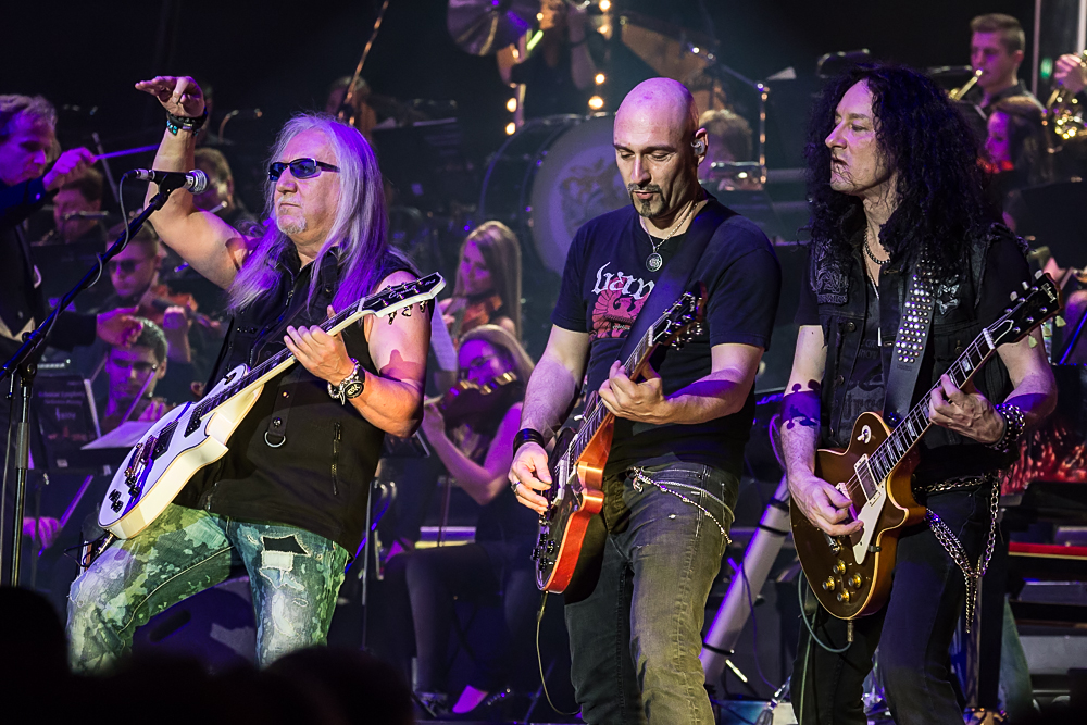 Rock Meets Classic, Mick Box & Bernie Shaw, 13.03.2014, Nürnberg