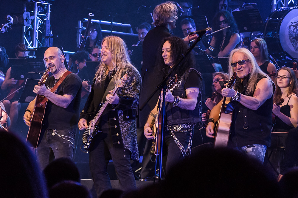 Rock Meets Classic, Mick Box & Bernie Shaw, 13.03.2014, Nürnberg