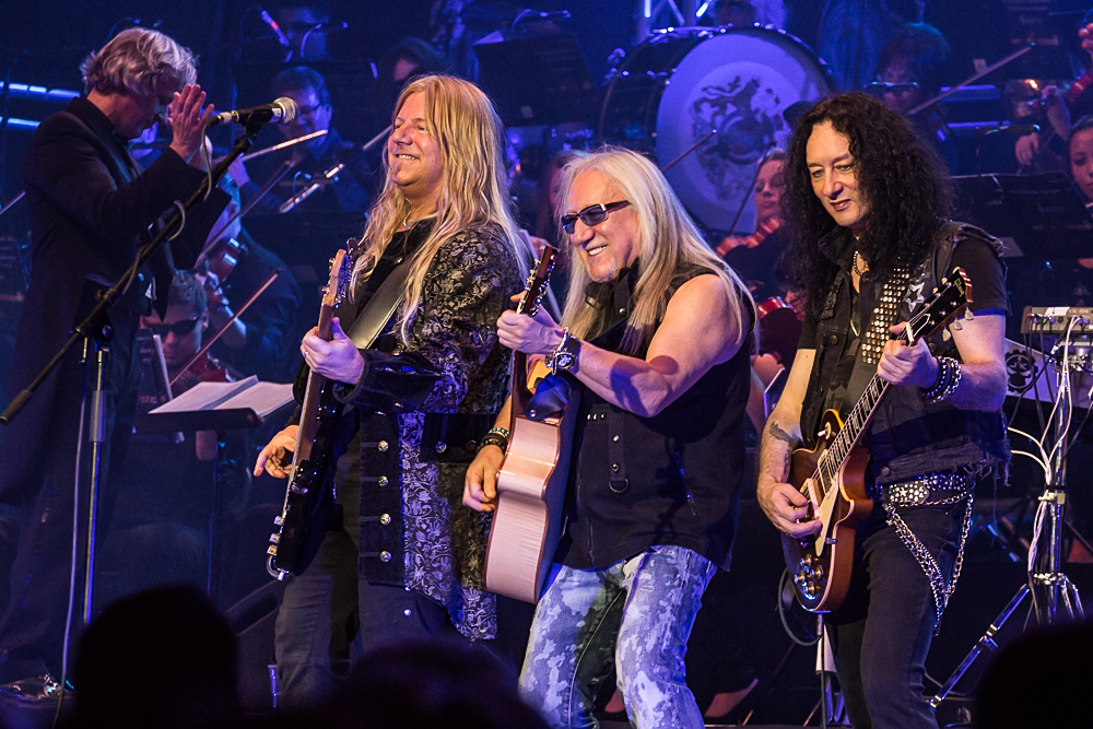 Rock Meets Classic, Mick Box & Bernie Shaw, 13.03.2014, Nürnberg