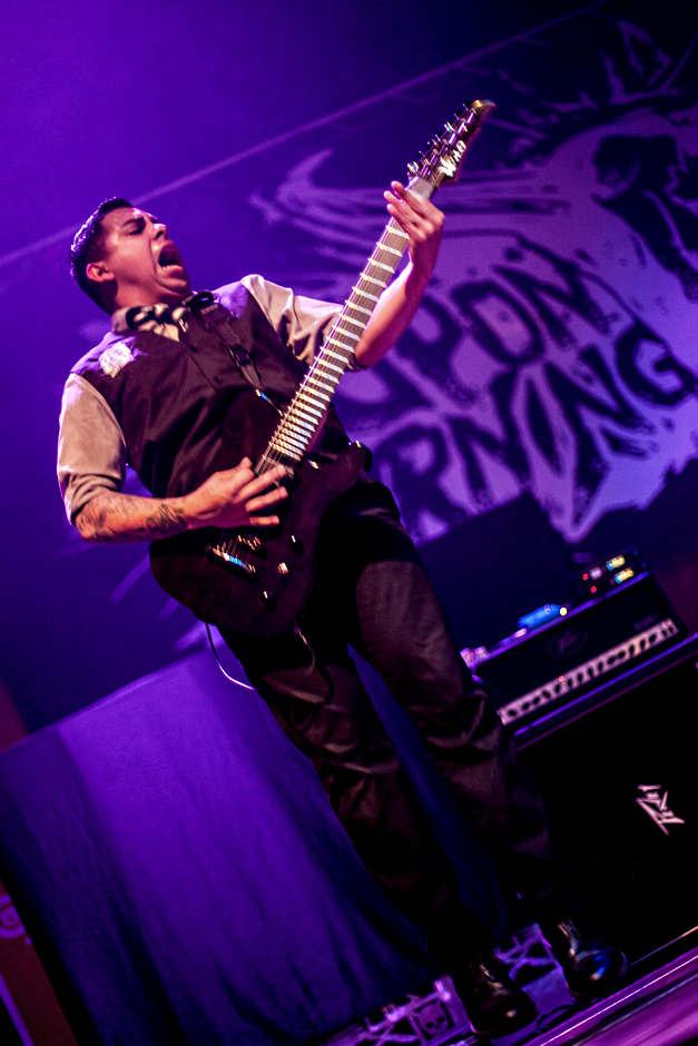 Upon A Burning Body live, 21.03.2014, Wiesbaden