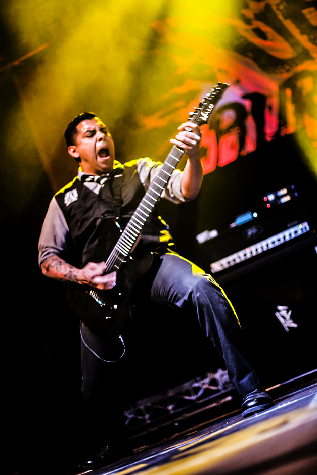 Upon A Burning Body live, 21.03.2014, Wiesbaden