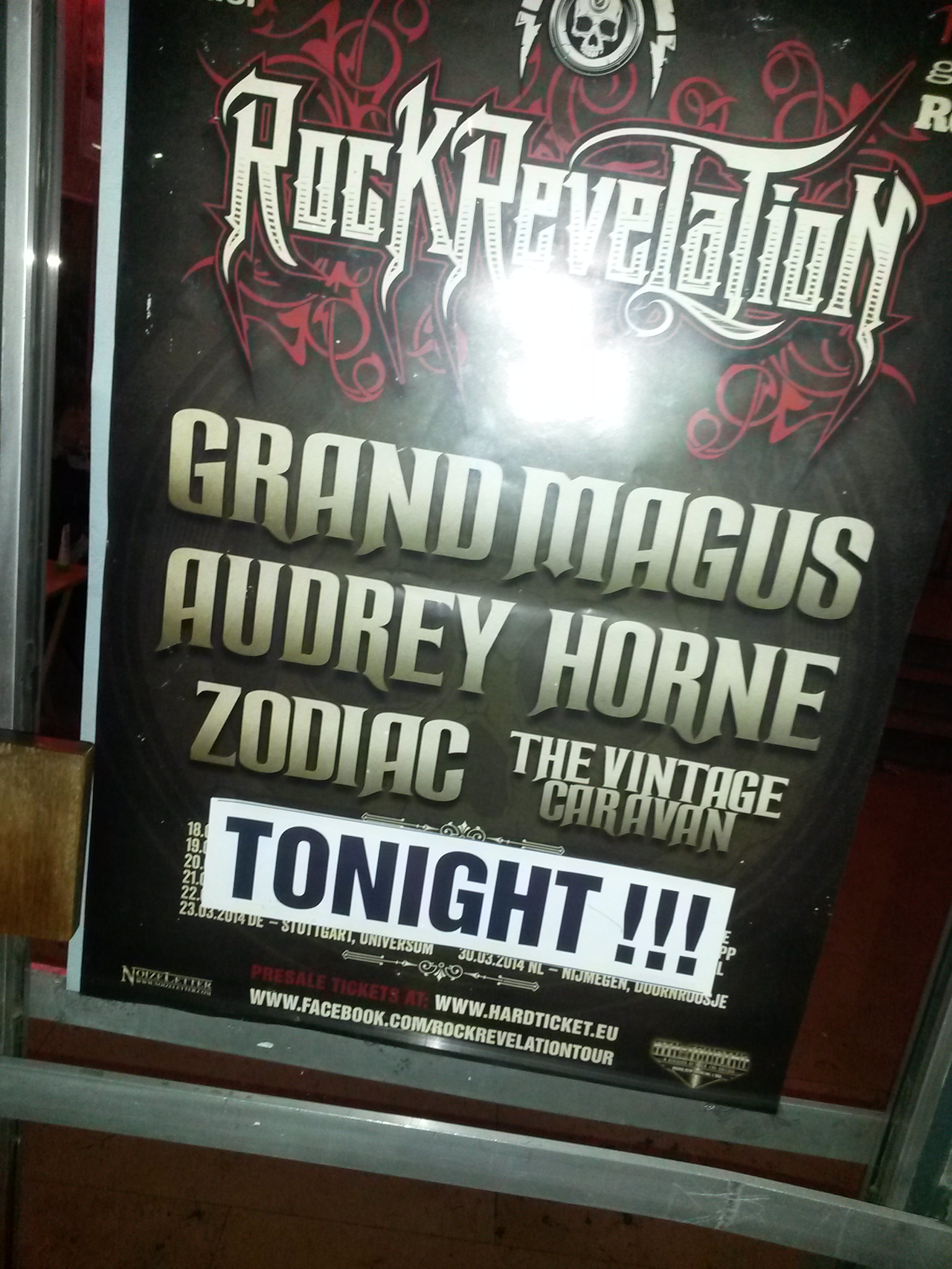 Grand Magus mit Johan Hegg (Amon Amarth) live, 24.03.2014, Berlin