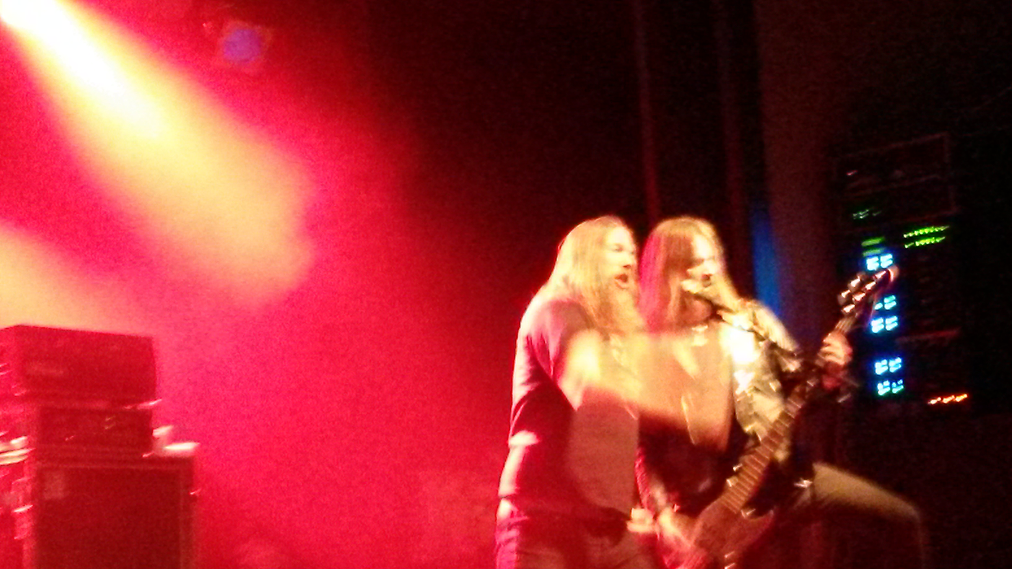 Grand Magus mit Johan Hegg (Amon Amarth) live, 24.03.2014, Berlin