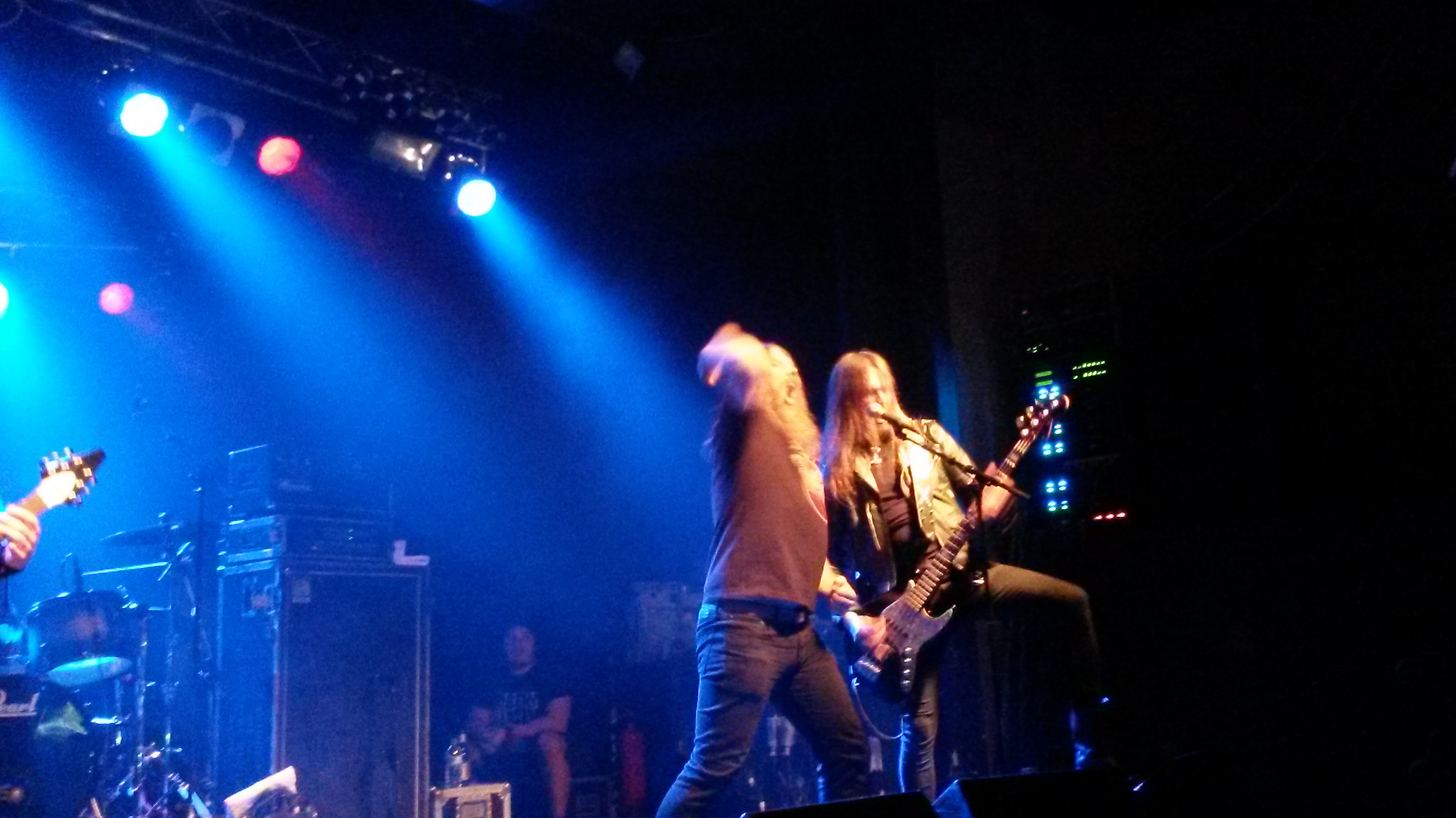 Grand Magus mit Johan Hegg (Amon Amarth) live, 24.03.2014, Berlin