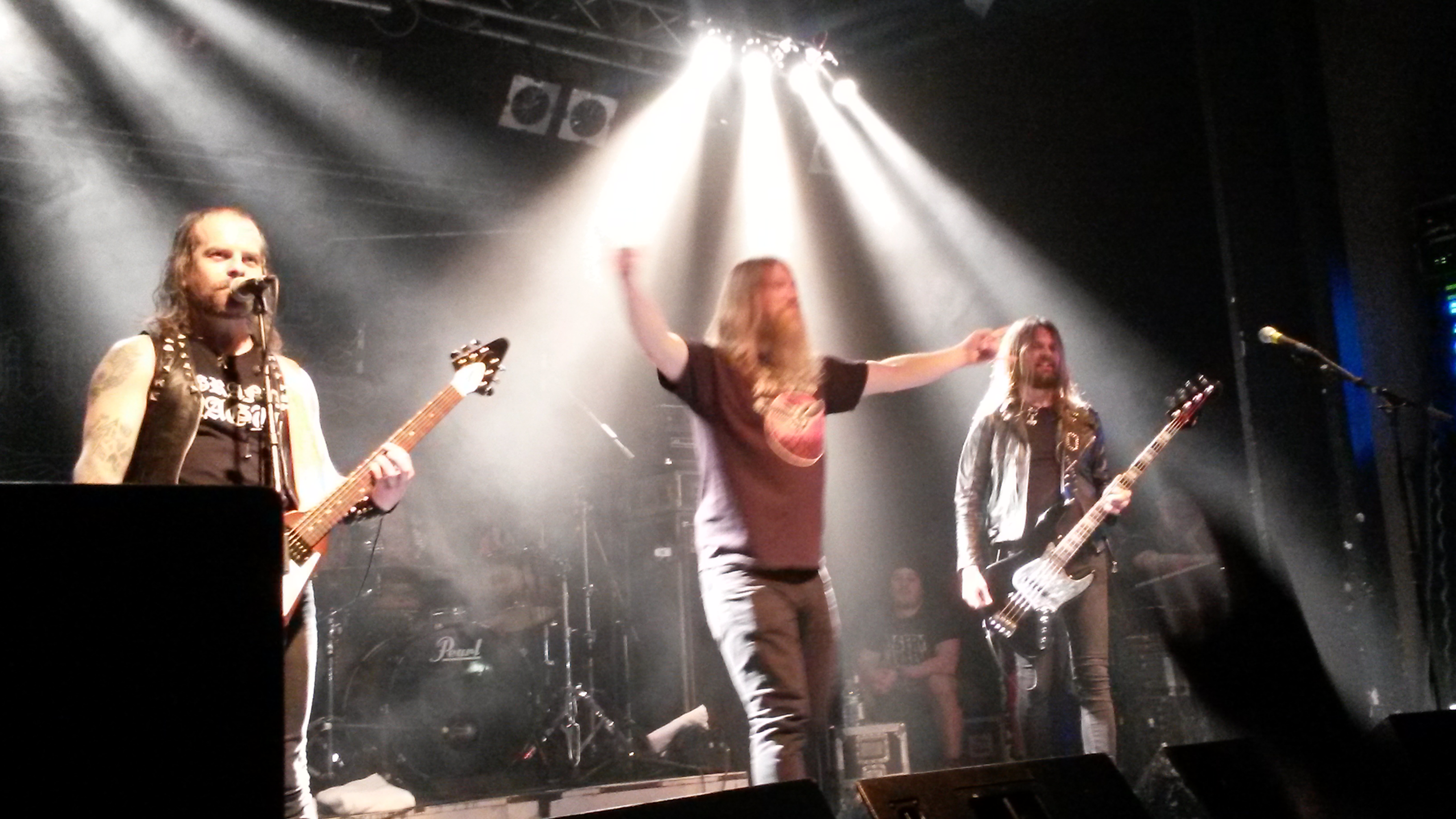 Grand Magus mit Johan Hegg (Amon Amarth) live, 24.03.2014, Berlin