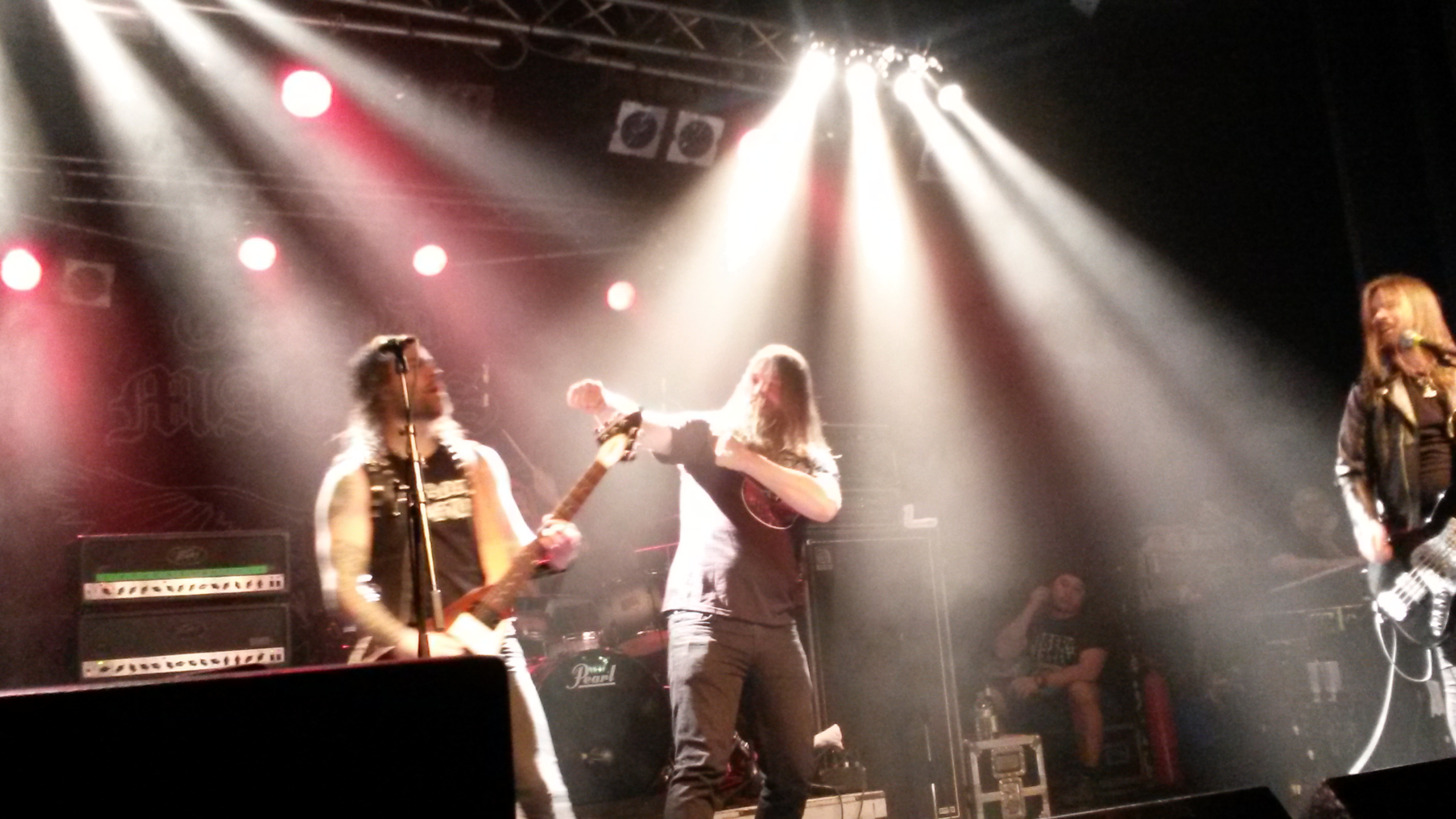 Grand Magus mit Johan Hegg (Amon Amarth) live, 24.03.2014, Berlin