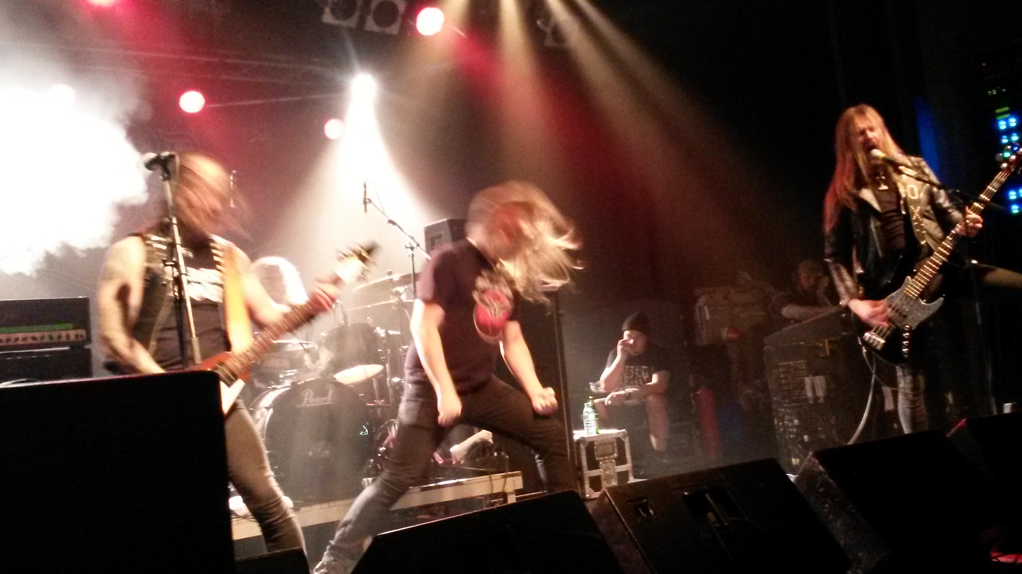 Grand Magus mit Johan Hegg (Amon Amarth) live, 24.03.2014, Berlin