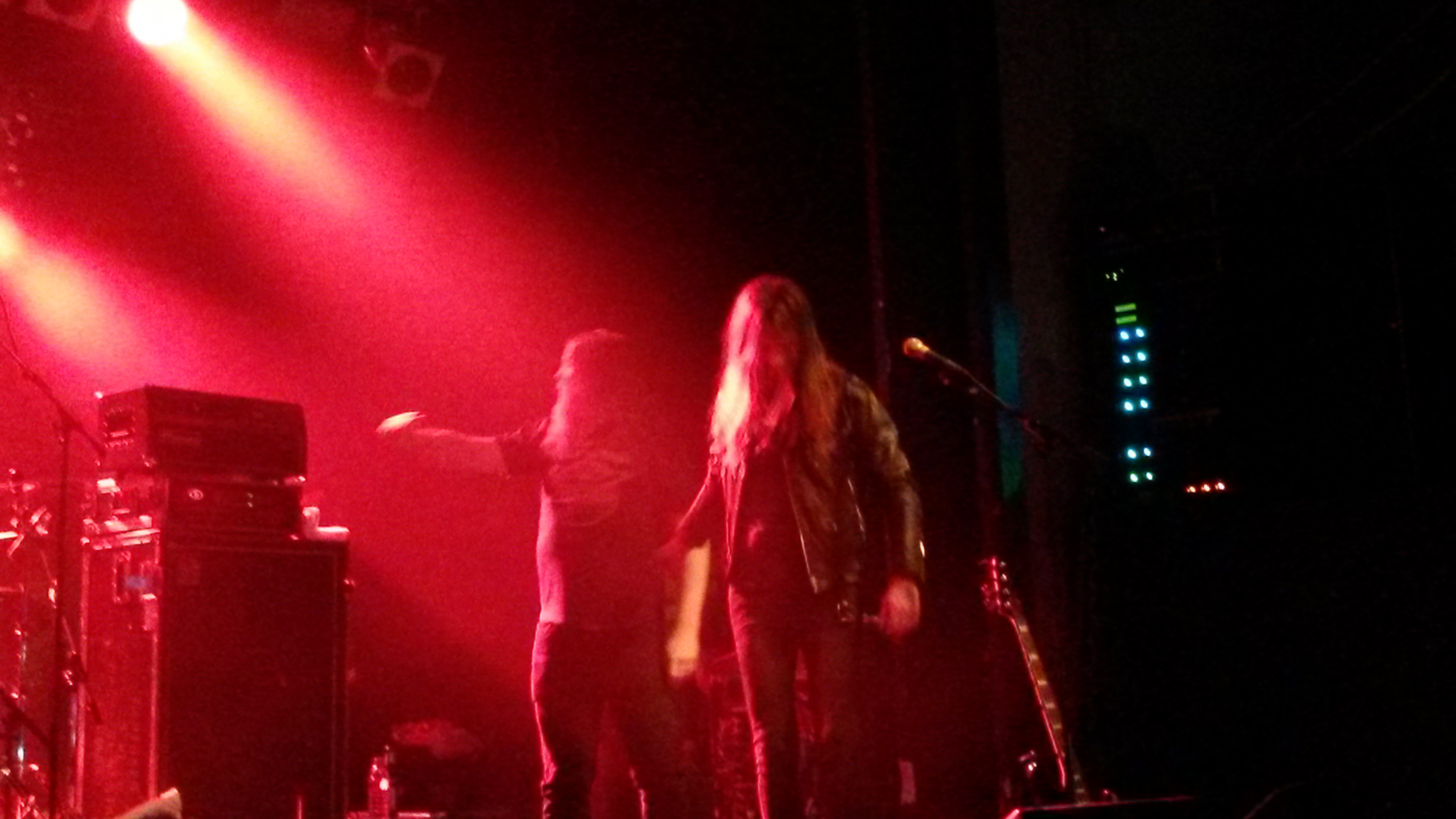 Grand Magus mit Johan Hegg (Amon Amarth) live, 24.03.2014, Berlin