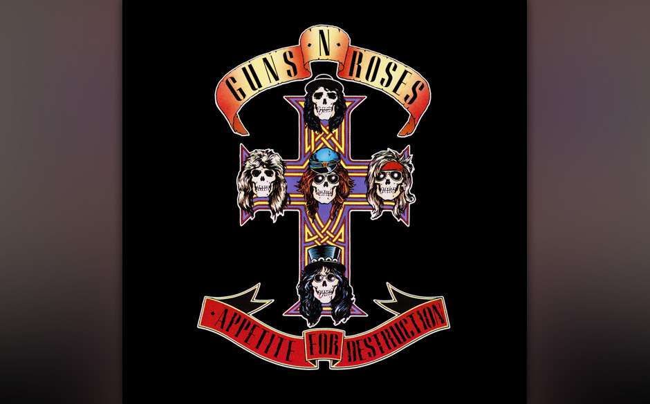 1. Guns N'Roses: 'Appetite For Destruction' (1987)
Heute will es keiner gewesen sein, aber damals gab es nicht wenige Leute, 