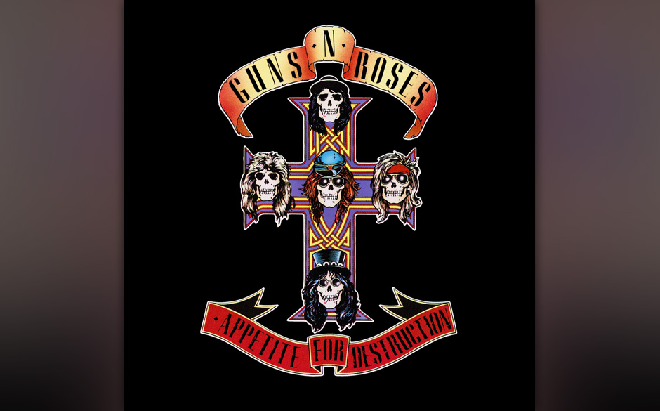 1. Guns N'Roses: 'Appetite For Destruction' (1987)
Heute will es keiner gewesen sein, aber damals gab es nicht wenige Leut...