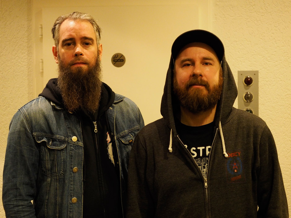 In Flames im Hansa Studio Berlin, 2014