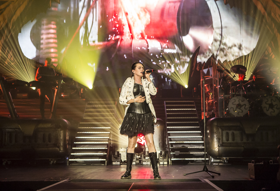 Within Temptation live, 18.04.2014, Frankfurt