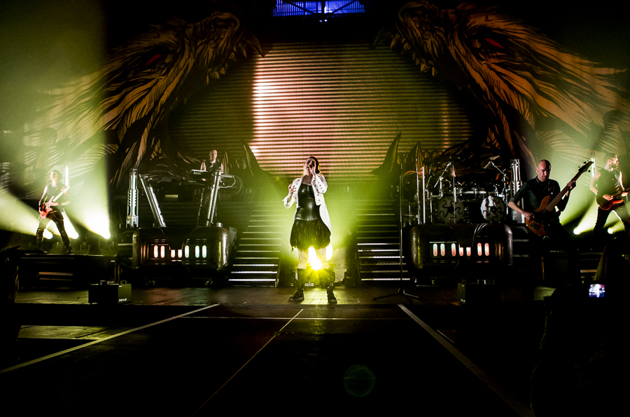 Within Temptation live, 18.04.2014, Frankfurt