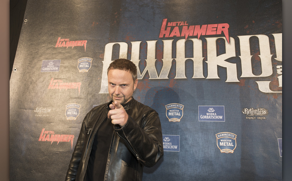 Hoher Besuch: Paul Landers von Rammstein.