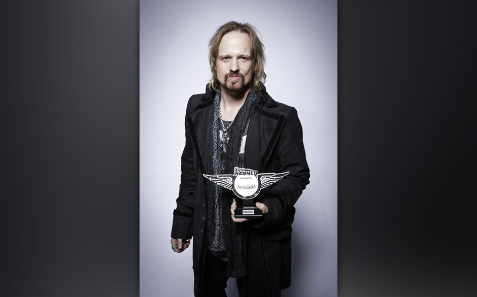 Tobi Sammet a.k.a. Avantasia durfte den Preis für die beste deutsche Band 2013 mit nach Hause nehmen.