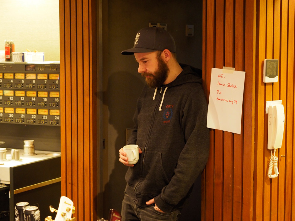 In Flames im Hansa Studio Berlin, 2014