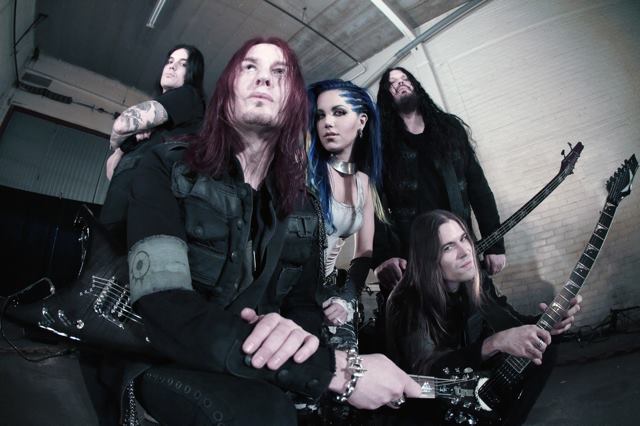 Arch Enemy mit Alissa White-Gluz