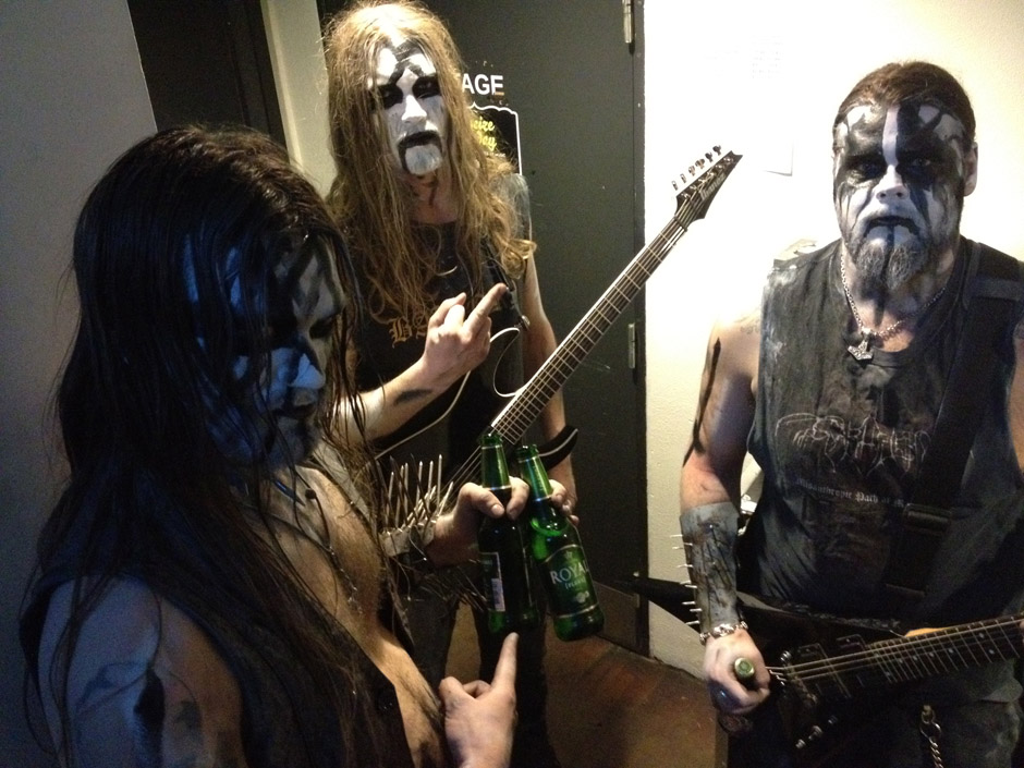 Backstage bei Behemoth, Tour 2014