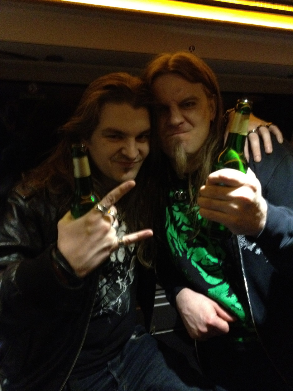 Backstage bei Behemoth, Tour 2014