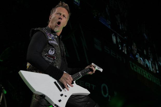 Metallica live bei Rock am Ring 2012