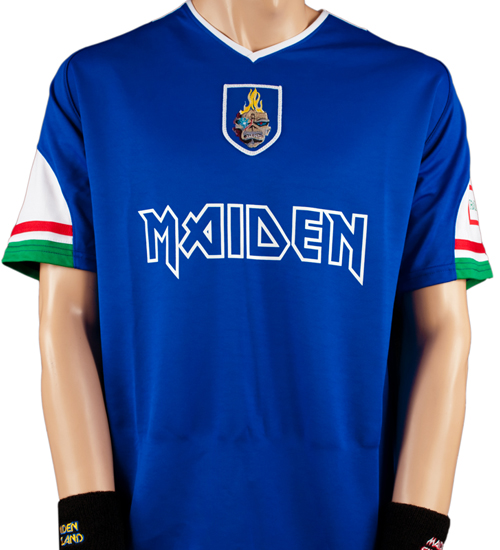 Iron Maiden-Trikot Italien