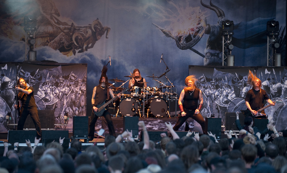Amon Amarth live, Out & Loud Festival 2014 in Geiselwind