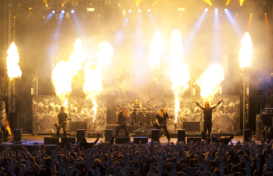 Amon Amarth live, Out & Loud Festival 2014 in Geiselwind