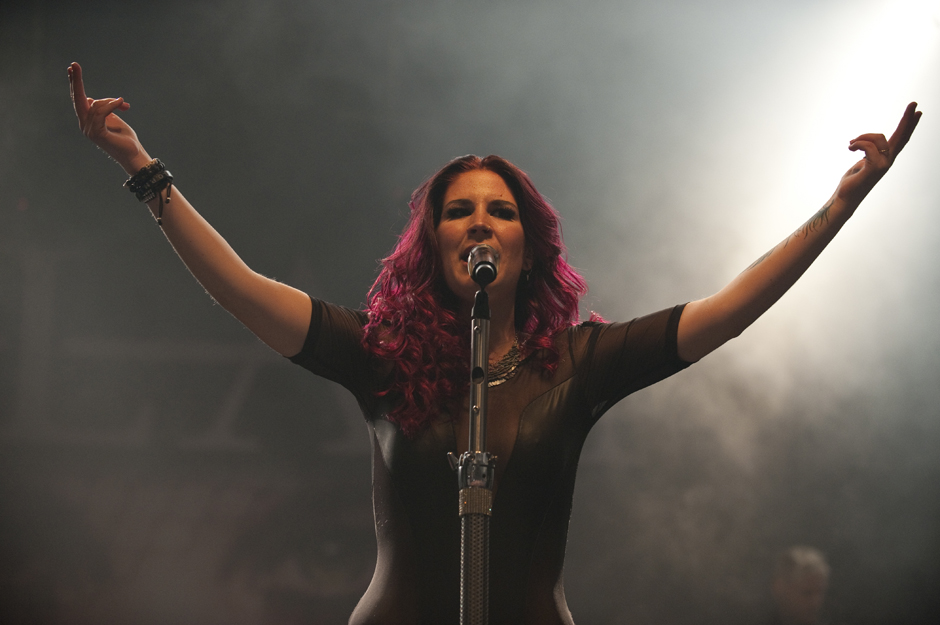 Delain live, Out & Loud Festival 2014 in Geiselwind