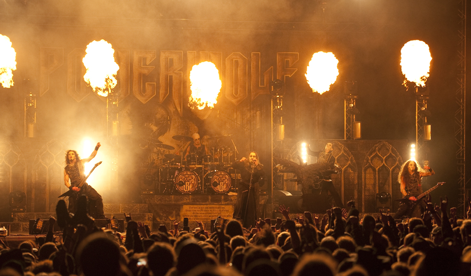 Powerwolf live, Out & Loud Festival 2014 in Geiselwind