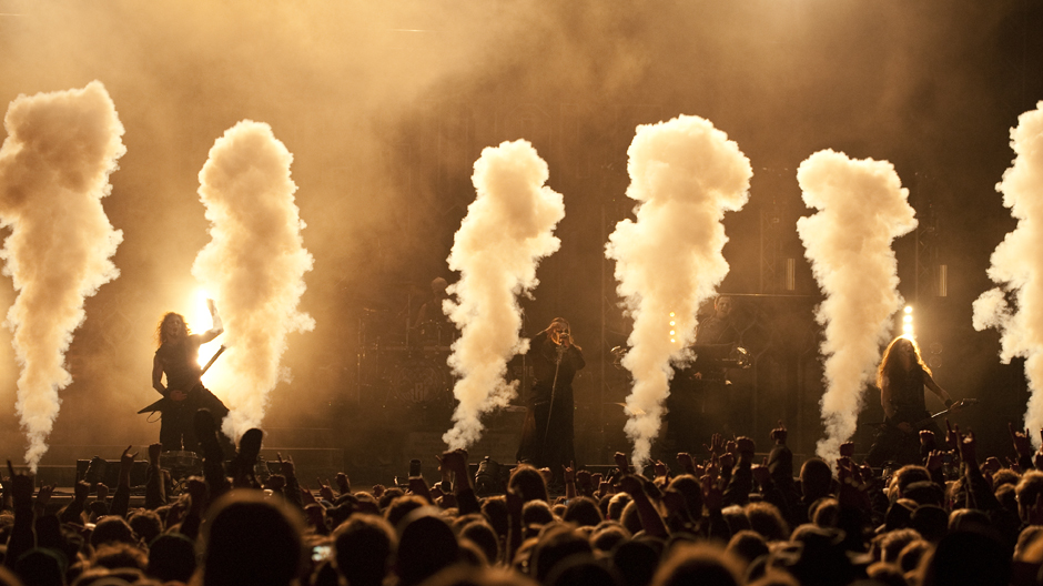 Powerwolf live, Out & Loud Festival 2014 in Geiselwind