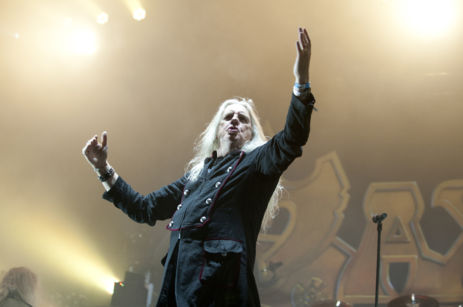 Saxon live, Out & Loud Festival 2014 in Geiselwind