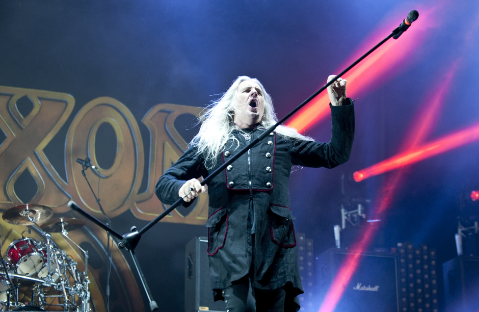 Saxon live, Out & Loud Festival 2014 in Geiselwind