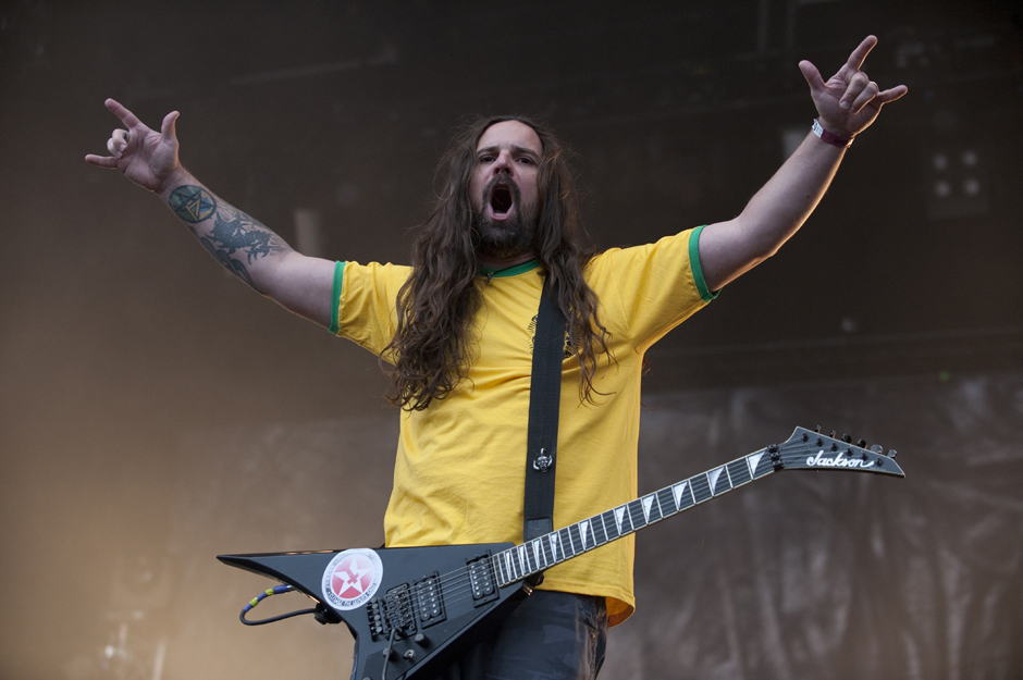 Sepultura live, Out & Loud Festival 2014 in Geiselwind