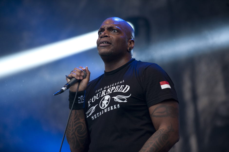 Sepultura live, Out & Loud Festival 2014 in Geiselwind