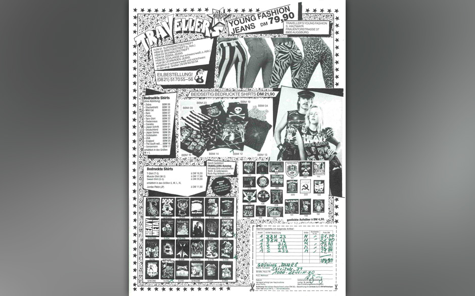 Die kultigste METAL HAMMER-Werbung aus den Achtzigern