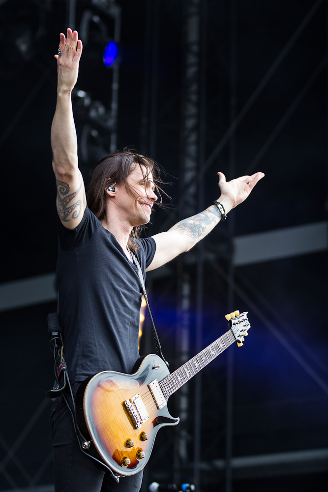 Alter Bridge live, FortaRock Festival 2014