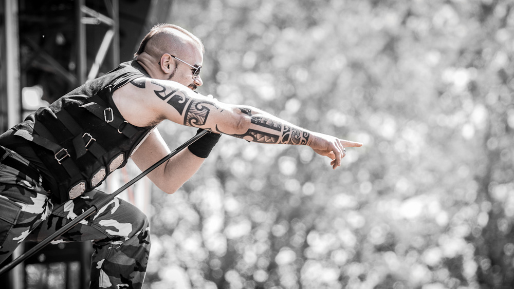 Sabaton live, FortaRock Festival 2014