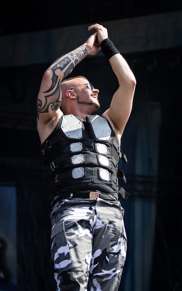 Sabaton live, FortaRock Festival 2014