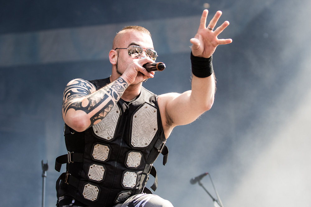 Sabaton live, FortaRock Festival 2014