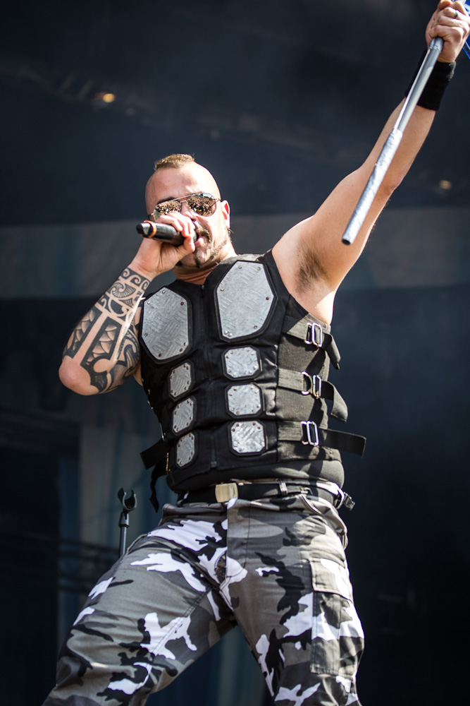 Sabaton live, FortaRock Festival 2014