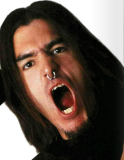 Bei Robb Flynn war weniger das schwindende Hauphaar das Problem...