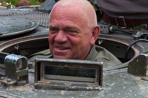 Mit Udo Dirkschneider auf Panzerfahrt