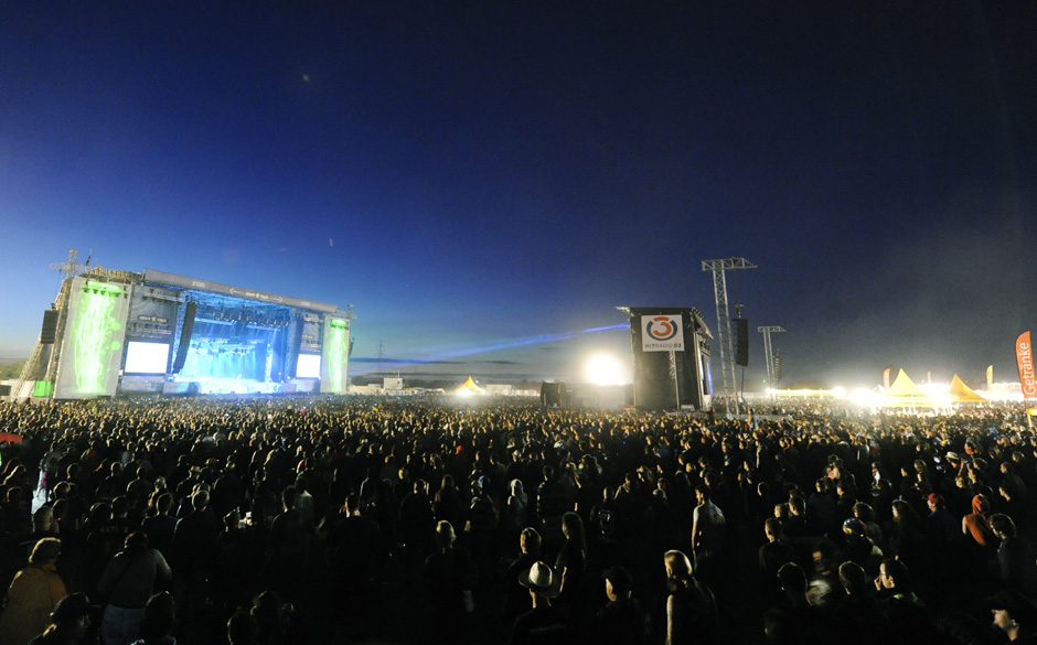 Besucher des Festivals