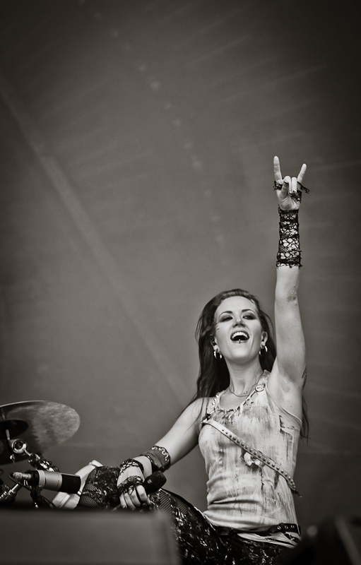 Arch Enemy live, Nova Rock Festival 2014