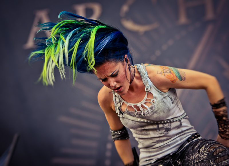Arch Enemy live, Nova Rock Festival 2014