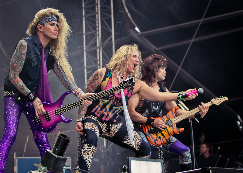 Steel Panther live, Nova Rock Festival 2014