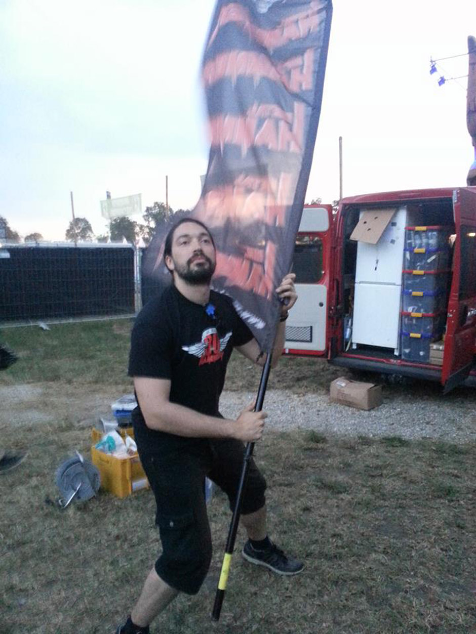 Die METAL HAMMER-Redaktion am Wacken Open Air 2014