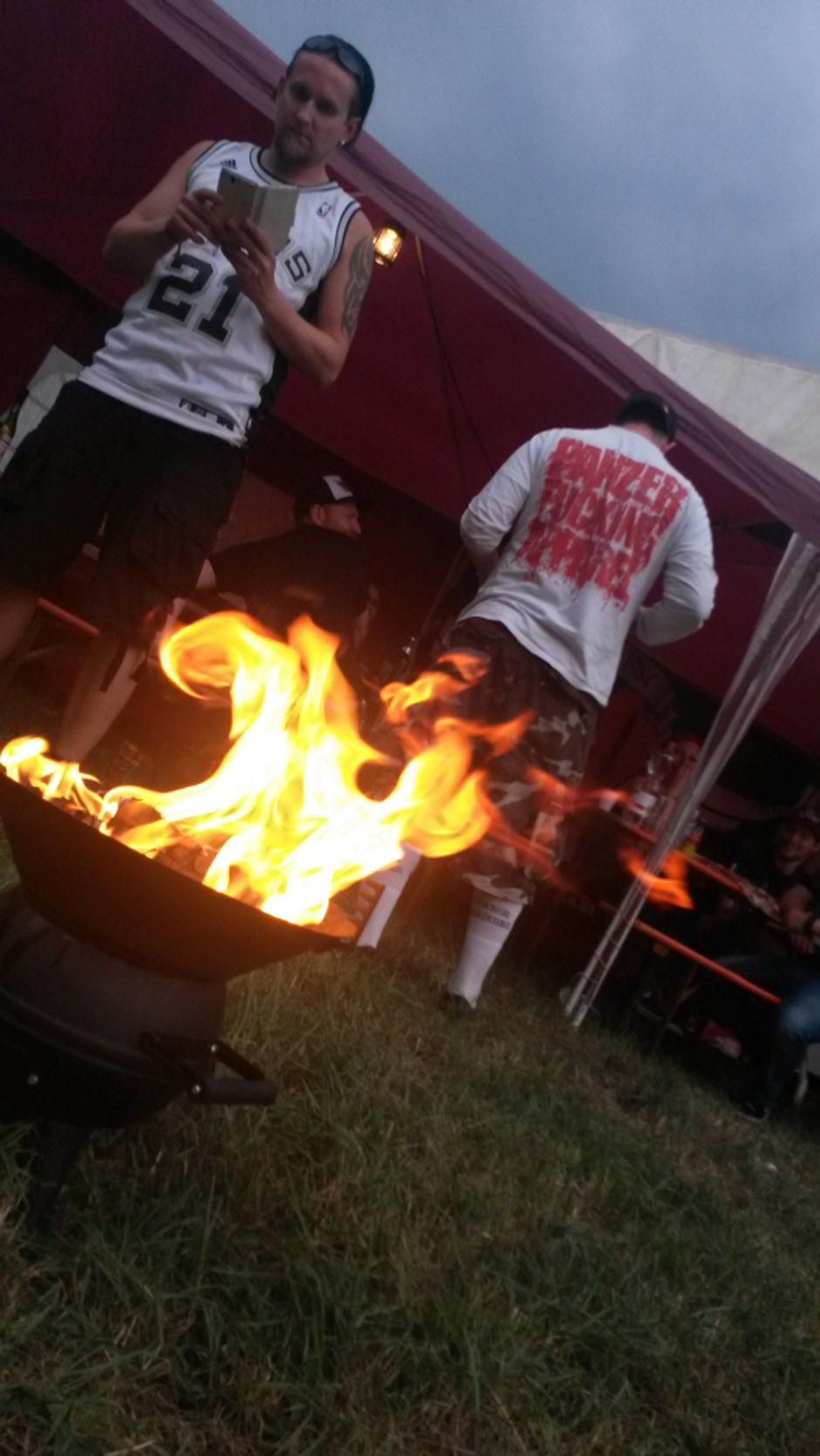 Die METAL HAMMER-Redaktion am Wacken Open Air 2014