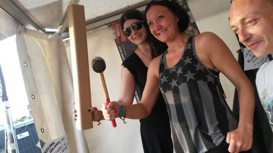 Die METAL HAMMER-Redaktion am Wacken Open Air 2014