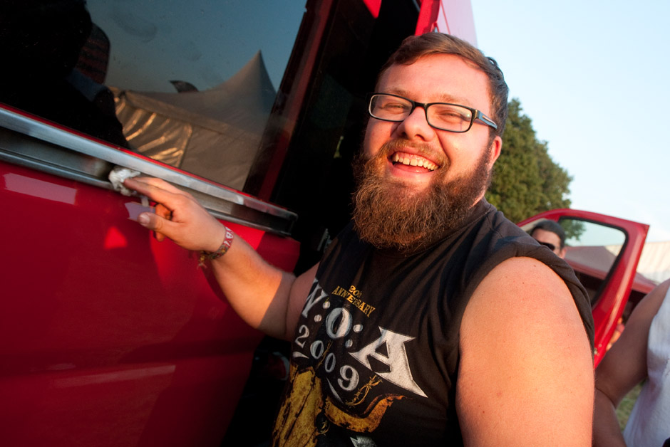Die METAL HAMMER-Redaktion am Wacken Open Air 2014